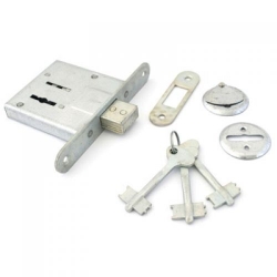 Замок врезной ЗВ 8-4 /Металлоштамп/ (уп.-40)